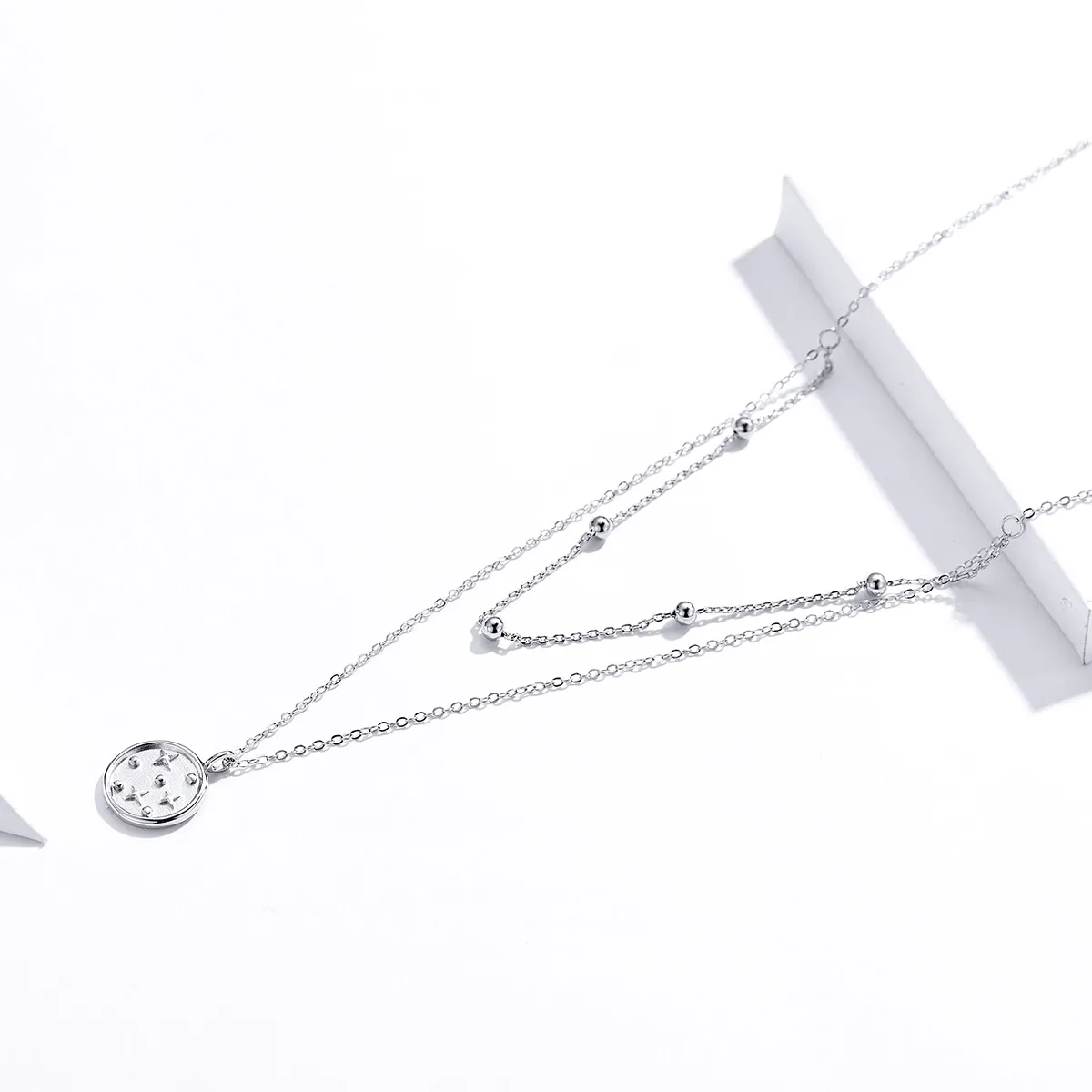 Colier Tip Pandora cu Înstelat din argint - SCN365