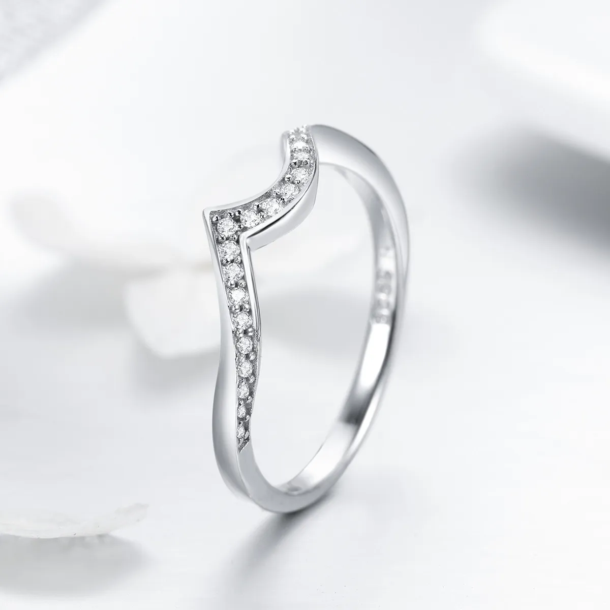 Inel Tip Pandora cu Ascuțit din argint - SCR469